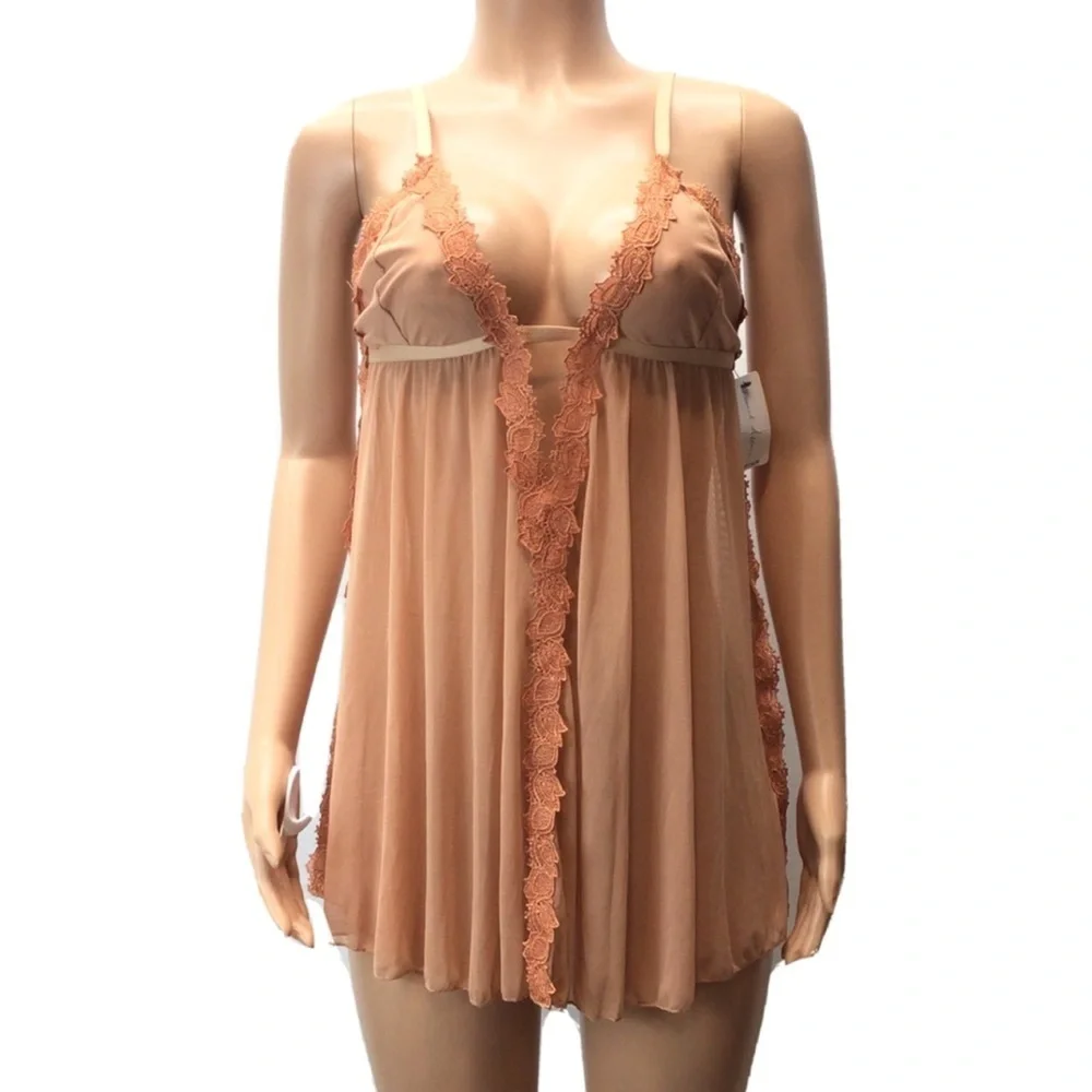 French Affair Tuscany Babydoll Nightie & Panty Set